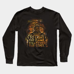 Great Men Are Forged in Fire Long Sleeve T-Shirt